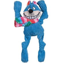 HuggleHounds rainbow cheshire cat Knottie small 1 stuk – hondenspeelgoed voor honden