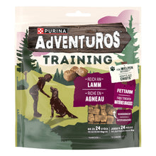 Adventuros Training Treats Lam 115 g – Adventuros hondensnack verpakking