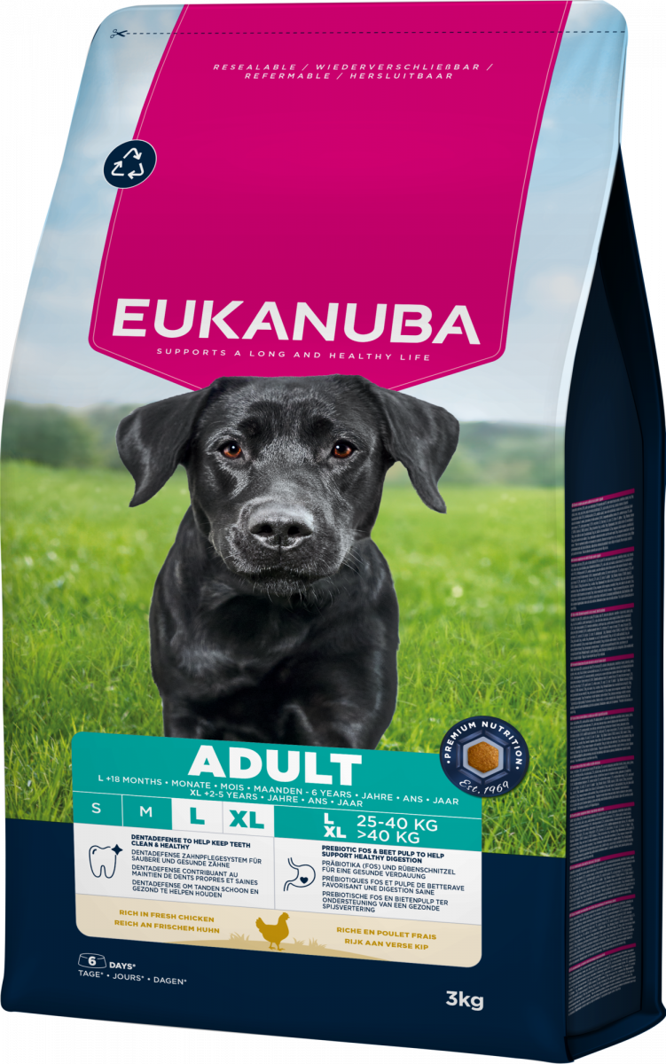Verpakking Eukanuba Life Care Adult Large kip 3 kg
