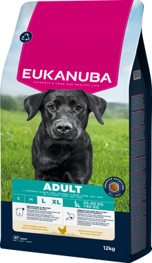 Verpakking Eukanuba Life Care Adult Large kip 12 kg