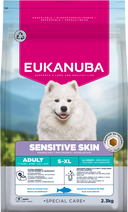 Zak Eukanuba Special Care Sensitive Skin Adult hondenbrokken, 2,3 kg