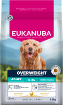 Zak Eukanuba Special Care Overweight Adult hondenbrokken, 2,3 kg