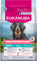 Zak Eukanuba Special Care Mono-Protein Zalm hondenbrokken, 2,3 kg