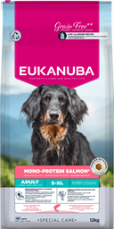 Zak Eukanuba Special Care Mono-Protein Zalm hondenbrokken, 12 kg