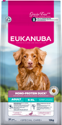 Zak Eukanuba Special Care Mono-Protein Eend hondenbrokken, 12 kg