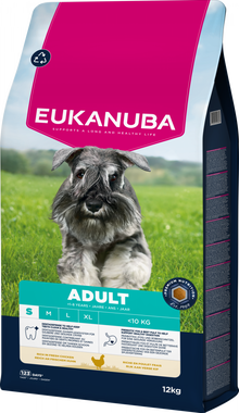 Verpakking Eukanuba Life Care Adult Small kip 12 kg