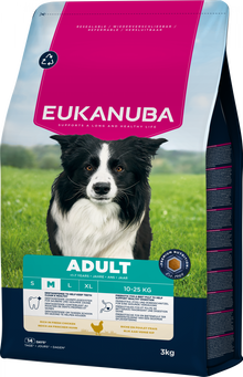 Verpakking Eukanuba Life Care Adult Medium kip 3 kg