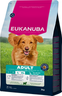 Verpakking Eukanuba Life Care Adult Large lam en rijst 3 kg