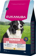 Verpakking Eukanuba Life Care Senior Medium Kip 3 kg