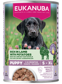 Blik Eukanuba Life Care Puppy natvoer lam en aardappel 400 g