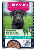 Blik Eukanuba Life Care Adult natvoer lam en aardappelen 400 g