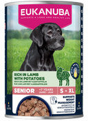 Blik Eukanuba Life Care Senior natvoer lam en aardappelen 400 g
