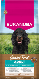 Verpakking Eukanuba Grain Free Adult Venison Hondenvoer 12 kg
