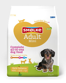 Smølke hond adult mini 3kg, 3 kg, EAN 8710429018051