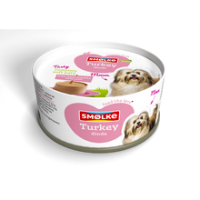 Smølke hond soft paté turkey 125gr, 125 g, EAN 8710429018457