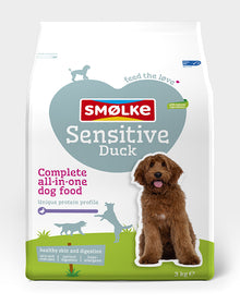 Smølke hond sensitive duck 3kg, 3 kg, EAN 8710429018617