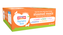 Smølke hond vers gestoomd mp variety box 12x395gr, 4740 g, EAN 8710429019706
