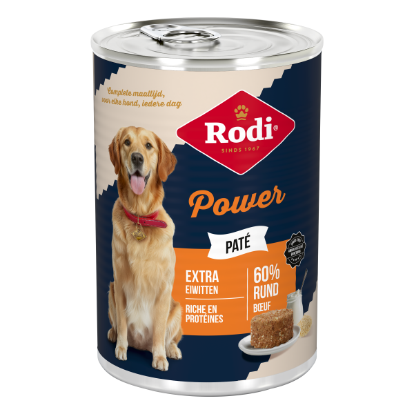 Verpakking Rodi Power Paté Rund 400 g