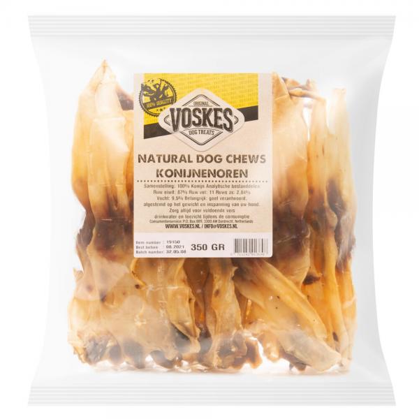 Voskes konijnenoren 350gr, 350 g, EAN 8711242013698