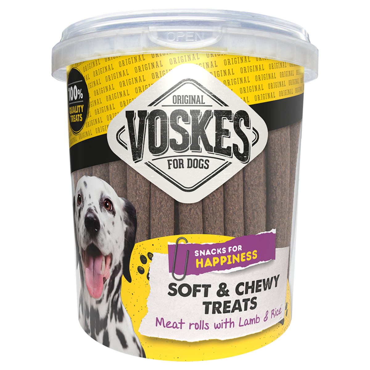 Voskes vleesrol lam/rijst 600gr, 600 g, EAN 8711242014572