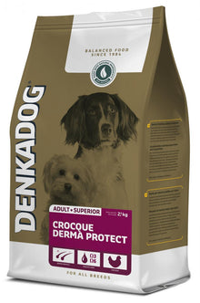 Denkadog Crocque Derma Protect – 12,5 kg hondenvoer verpakking