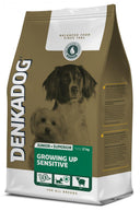 Denkadog Growing Up Sensitive – 12,5 kg hondenvoer verpakking