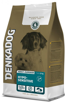 Denkadog Hypo-Sensitive – 12,5 kg hondenvoer verpakking