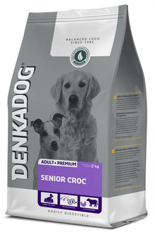 Denkadog Senior Croc – 12,5 kg hondenvoer verpakking