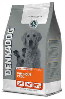 Denkadog Physique Croc – 12,5 kg hondenvoer verpakking