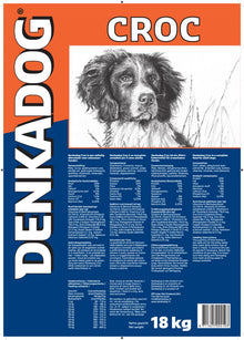 Denkadog Croc – 18 kg hondenvoer verpakking