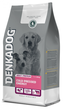 Denkadog Cold Pressed Energy – 20 kg hondenvoer verpakking