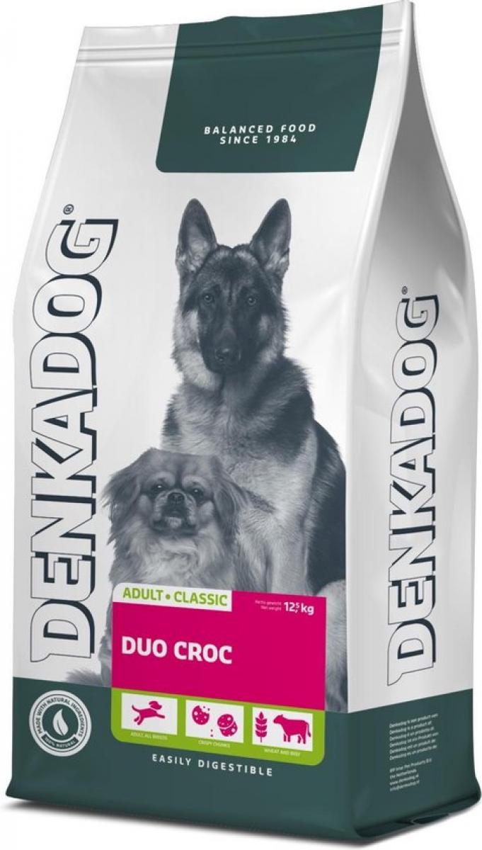 Denkadog Duo Croc – 12,5 kg hondenvoer verpakking