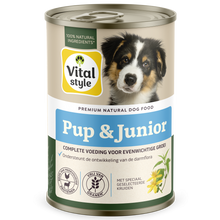 VITALstyle Pup/Junior natvoer – 400 g verpakking