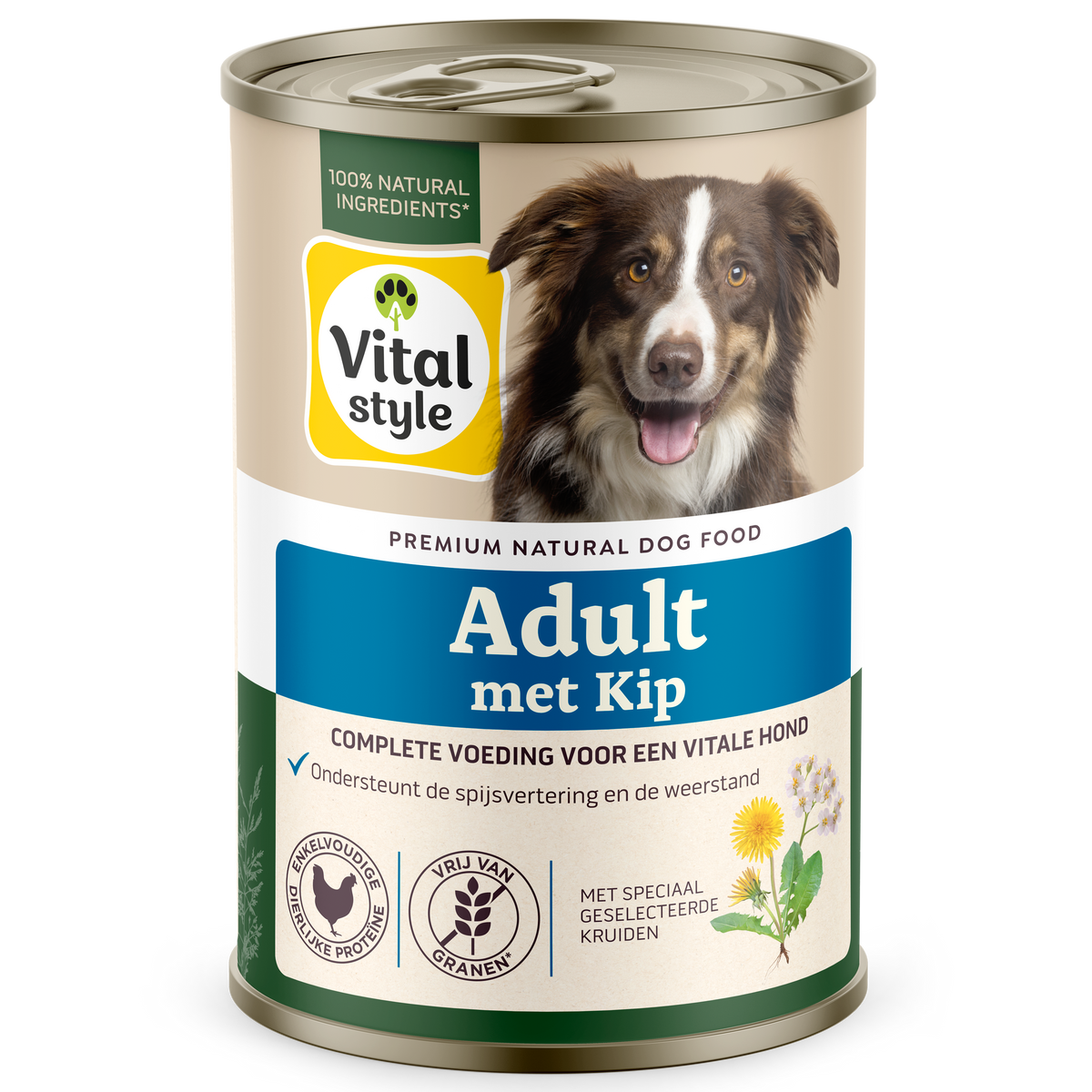 VITALstyle Adult Kip natvoer – 400 g verpakking