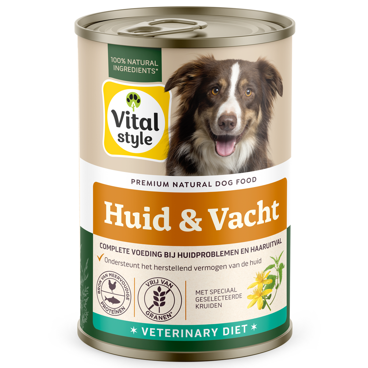 VITALstyle Huid & Vacht natvoer – 400 g verpakking