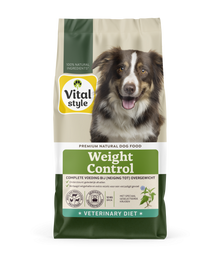 VITALstyle Weight Control hondenvoer – 12 kg verpakking