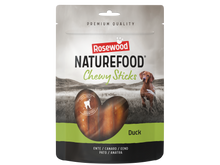 Rosewood Naturefood Chewy Sticks eend voor honden, 100 g