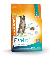 Fokker Fish-Fit Hondenvoer Zalm & Rijst 13 kg