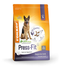 Fokker Press-Fit geperst hondenvoer 13 kg voor volwassen honden