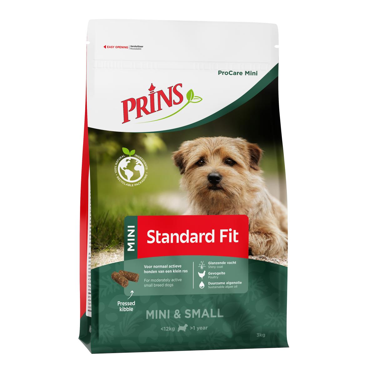 Verpakking Prins ProCare Mini Standard Fit hondenvoer, 3 kg