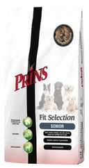 Verpakking Prins Fit Selection Senior hondenvoer, 15 kg