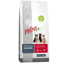 Verpakking Prins Fit Selection Senior hondenvoer, 2 kg