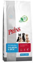 Verpakking Prins Fit Selection Salmon & Rice hondenvoer, 2 kg