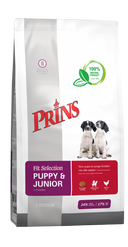 Verpakking Prins Fit Selection Puppy & Junior hondenvoer, 2 kg