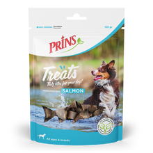 Verpakking Prins Treats Zalm hondensnack, 120 g