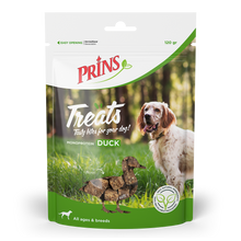 Verpakking Prins Treats Eend hondensnack, 120 g