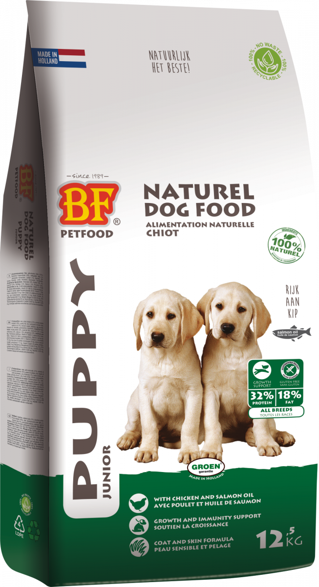 Verpakking Biofood puppy 12,5 kg