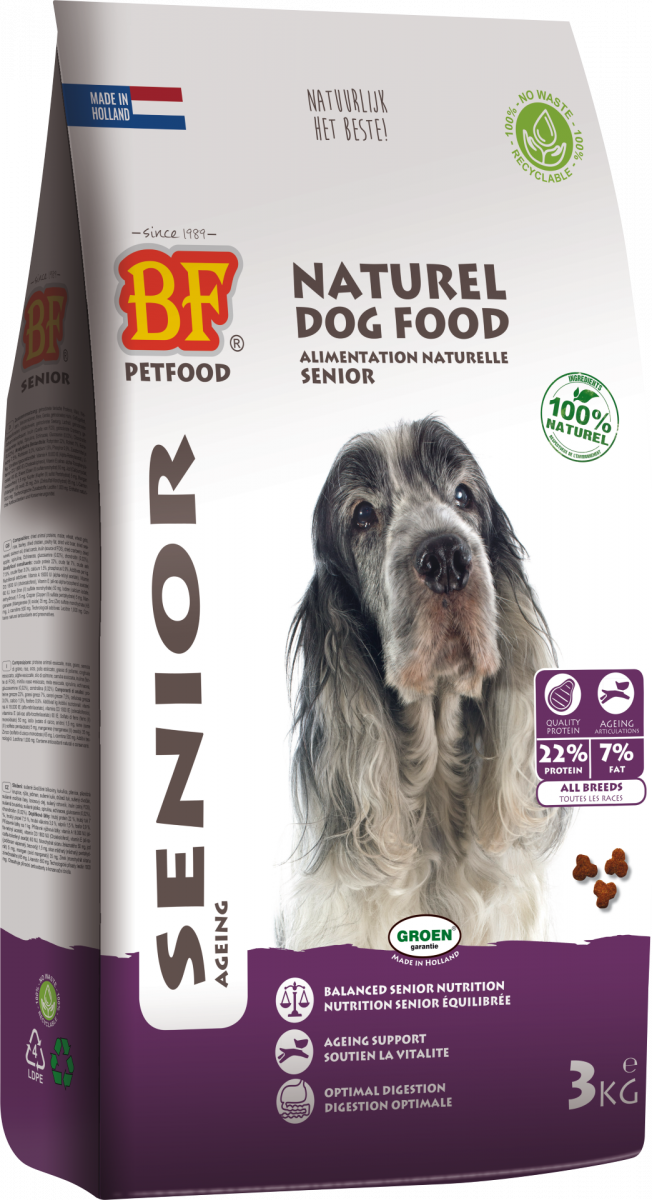 Verpakking Biofood senior souplesse 3 kg