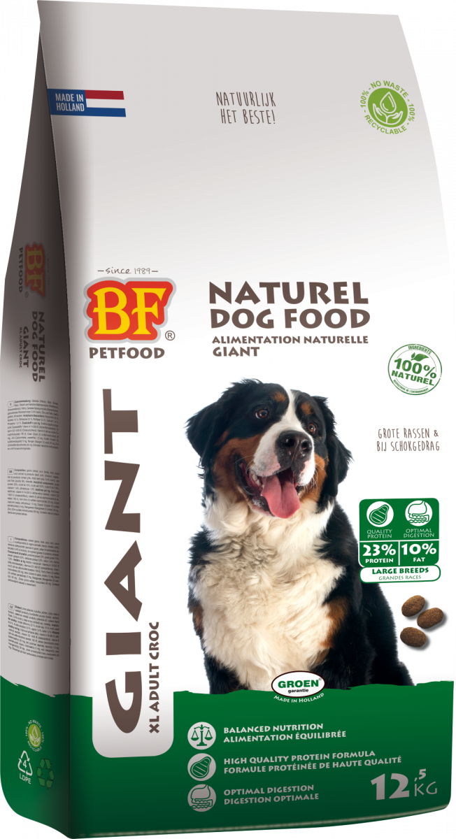 Verpakking Biofood giant souplesse 12,5 kg