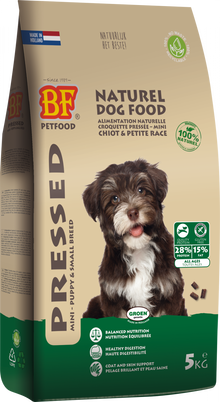 Verpakking Biofood geperst mini/medium (puppy tot senior small breed) 5 kg